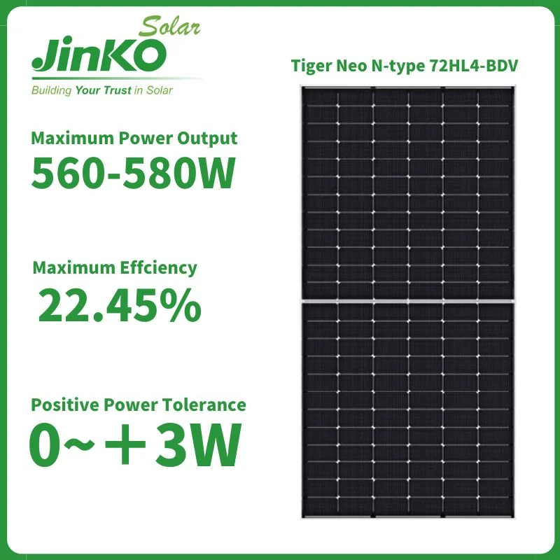 Module solaire bifacial Pv 500w 550w 600w 700w Panneaux solaires photovoltaïques monocristallins en gros Prix de la Chine