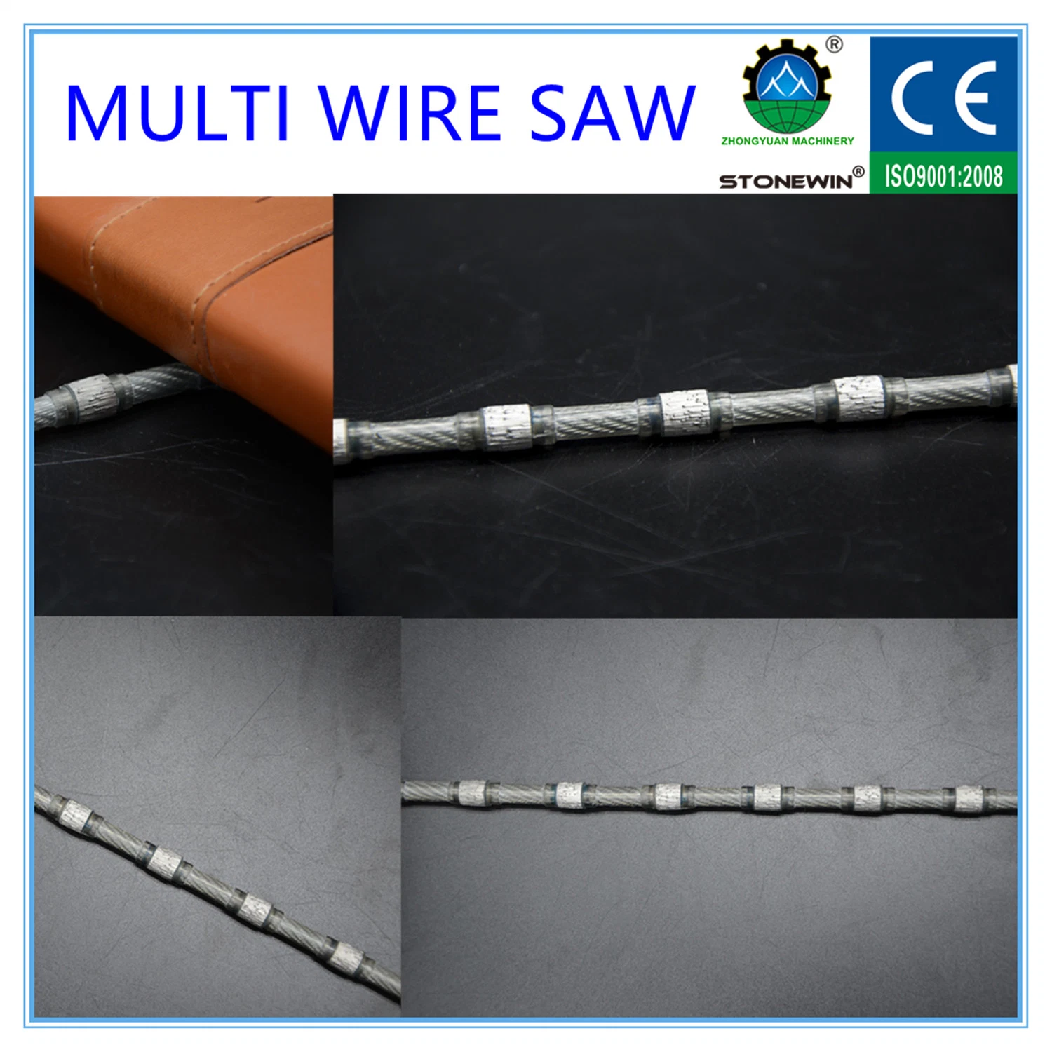 Diamond Multi Wire Saw Cutting Tool for Limestone Quarrying