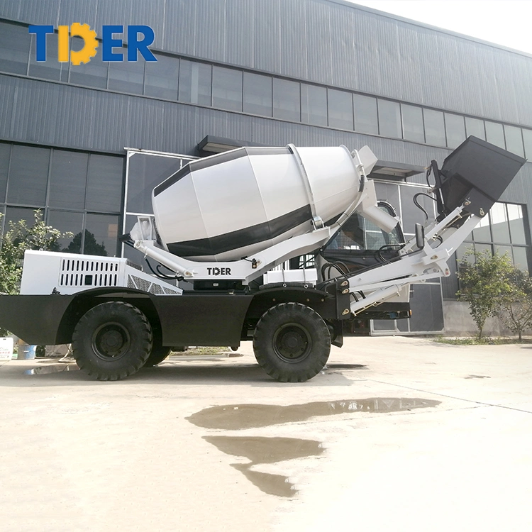 Tder Fobs Cabin 3 Cubic Meters Diesel Concrete Mixer Cheap Cement Mixers for Sale