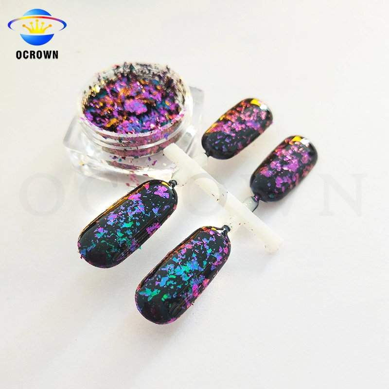 Colors Changing Flakes Chameleon Pearlescent Pigment Special Effect Flakes Pigment