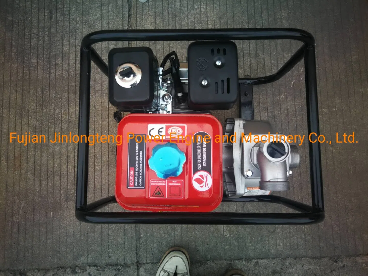 3inch Cast Iron Gasoline Water Irrigation Pump with 3000rpm 190f Gasoline Engine 4 Stroke Air Cooled Petrol Engine