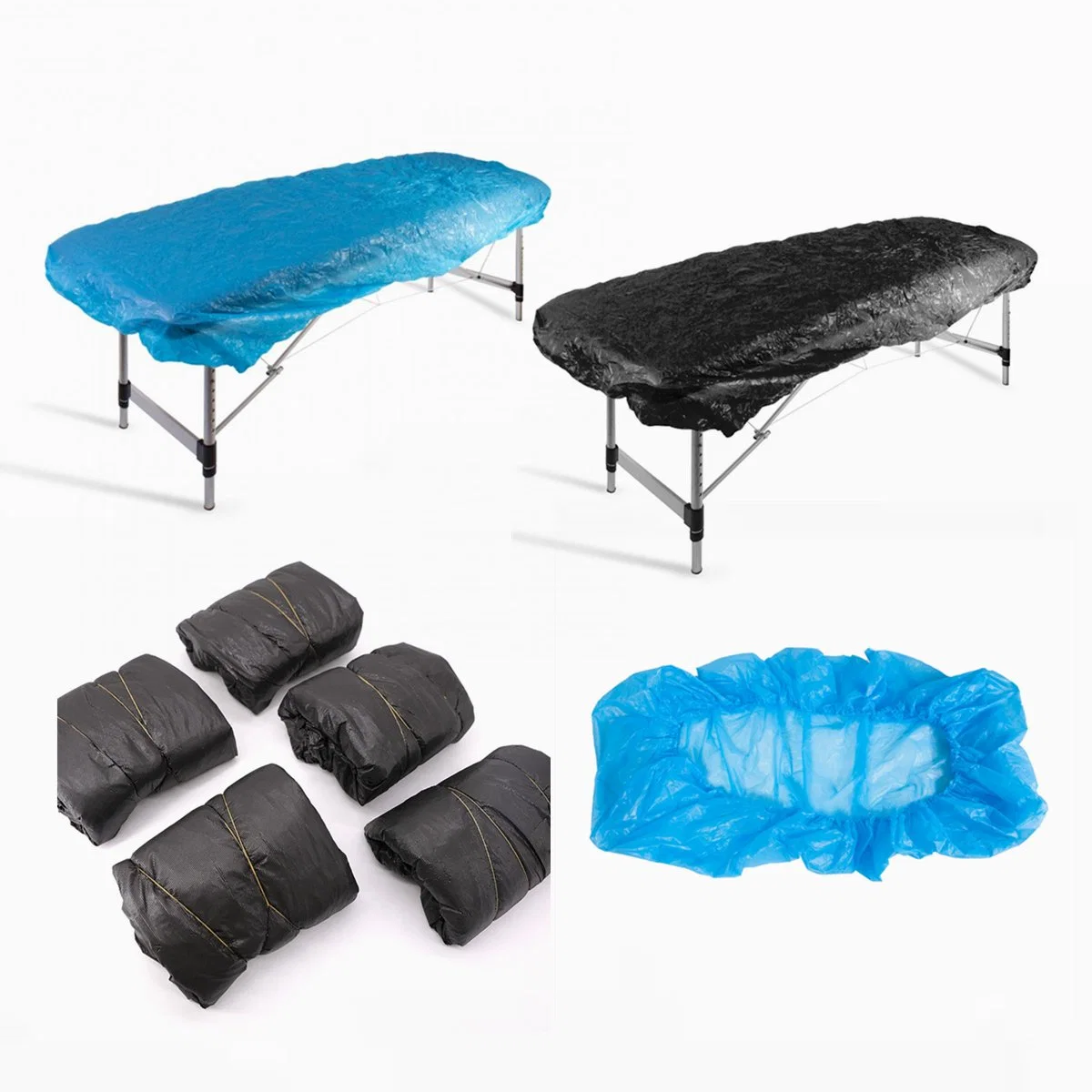 Ropa de cama desechable impermeable Hoja de silla cubierta de plástico