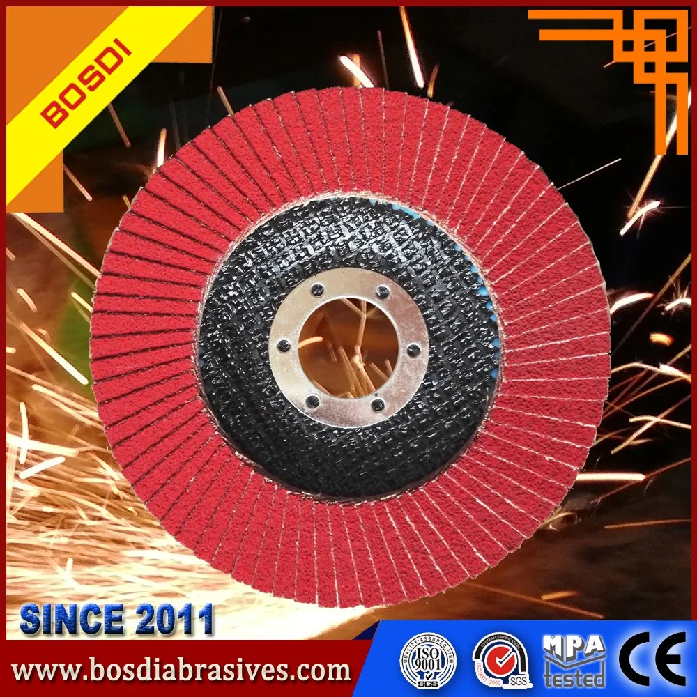 Flap Disc with Vsm Ceramic Sand Cloth for Polishing Tool Stainless Steel or Other Metal