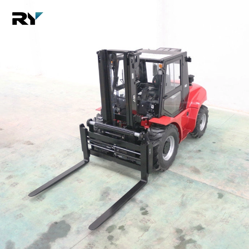 3000-6000 Adjustable Royal Standard Export Packing All Terrain 2WD Forklift