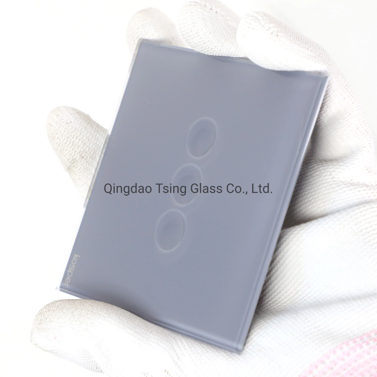 La fábrica de 2,5 mm personalizada 3mm de corte cnc Inicio Hotel Smart Switch toque el bastidor de cristal templado de seguridad claro bajo el hierro vidrio Panel