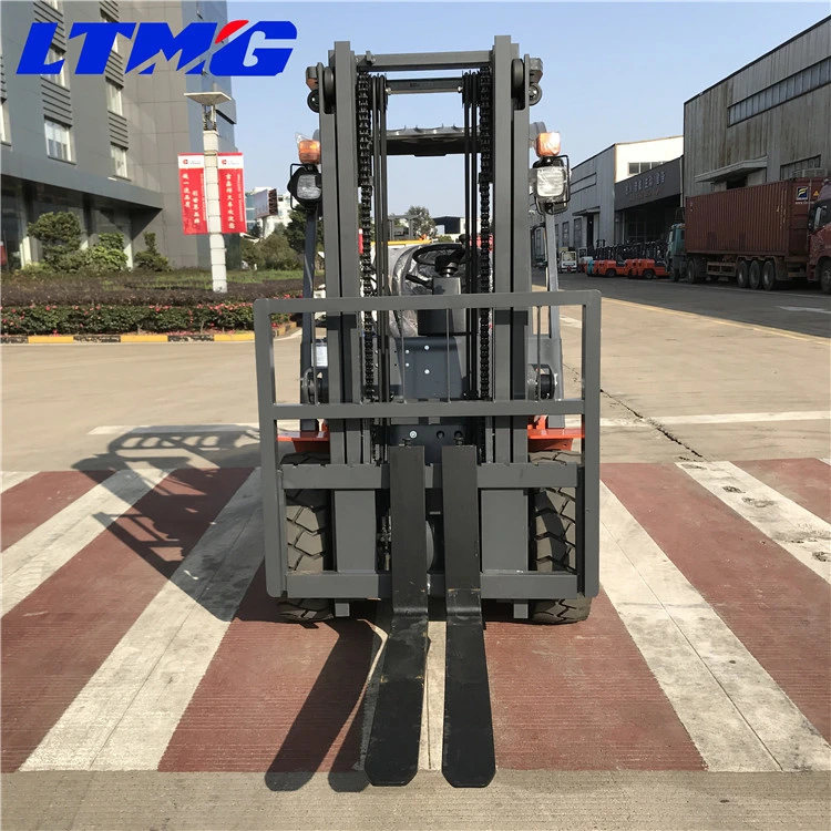 Ltmg Dual Fuel Forklift 4 Ton LPG Gasoline Forklift with 2 3 Stage Mast