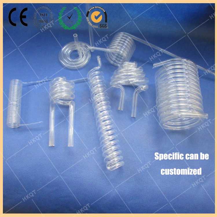 Fine Quartz Spiral, Spiral Quartz Tube