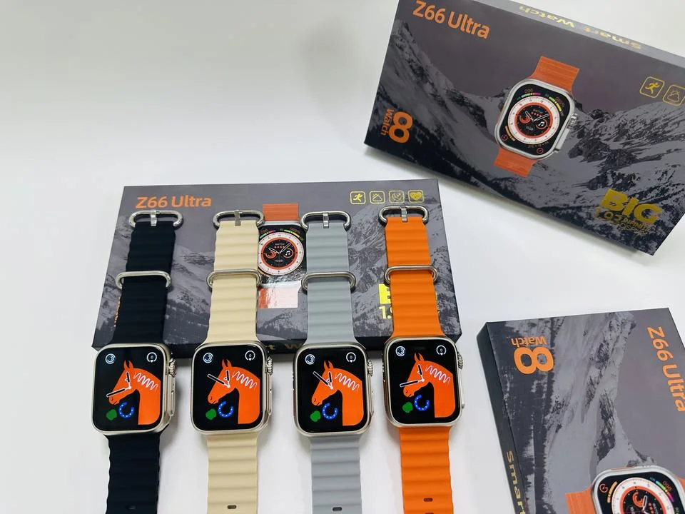 شاحن SmartWatch لاسلكي جديد طراز Z66 Ultra 1.92 بوصة بتقنية Smart Watch OEM Factory Quality Series 8 BT المتصل بـ Z66 Ultra Smart شاهد