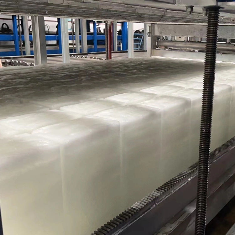 Máquina de fabricação de gelo em bloco de alta qualidade para lojas de alimentos e pesca, energia e mineração industrial, máquina de gelo em bloco de 10 toneladas por dia.