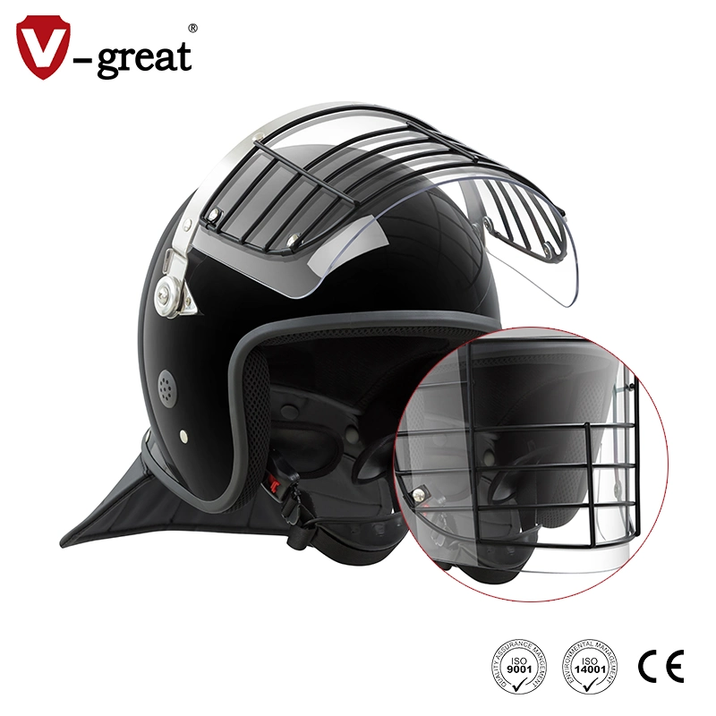 Emergency Military Personnel Police Anti Riot Full Face Protection Helmet