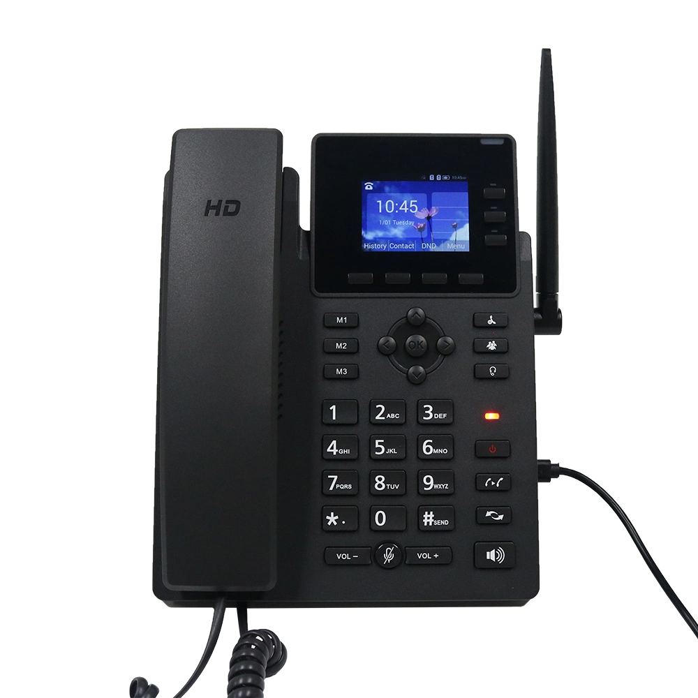 WiFi Wireless Phone, 4G Fixed Landline SIP Network Desk Phone