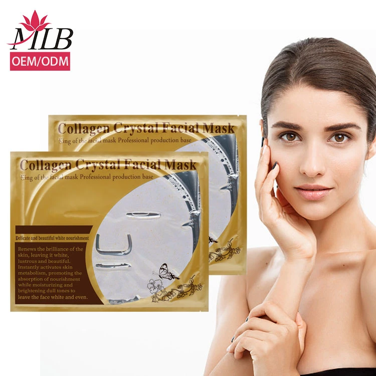 Create Your Own Skin Care Products MLB Beauty Face Mask Sheet Moisturizing Facemask OEM Private Label Collagen Low MOQ