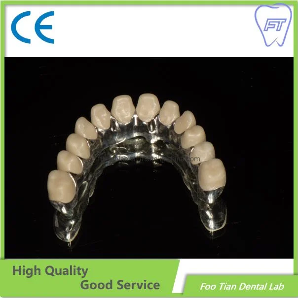 Dental Product Zirconium Crown Custom Dental Material Lab Implant Full Contour Without Porcelain