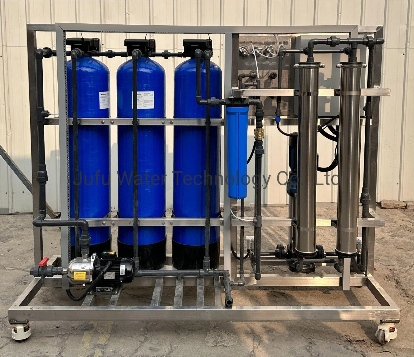 500L/H Mineral Water Filtration Machine Reverse Osmosis Plant RO Drinking System Commercial Pure Water Purification Purifier Water Treatment Equipment