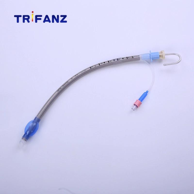 Medical Disposable Silicone Reinforced Endotracheal Tube with Cuff