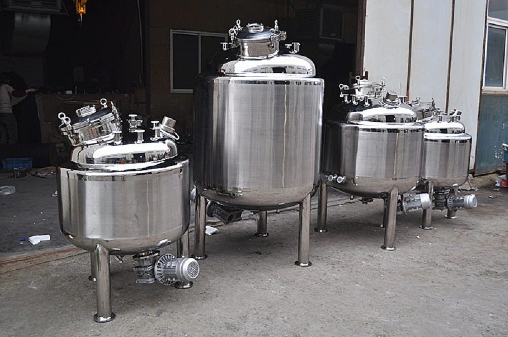 Mirror Polished Stainless Steel Mixing Tank for Milk Ferment