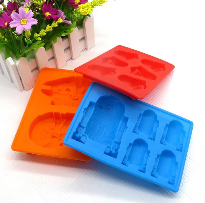 Death Chocolate Wars Series Ice Lattice Silicone Mold Star Grates Food Grade