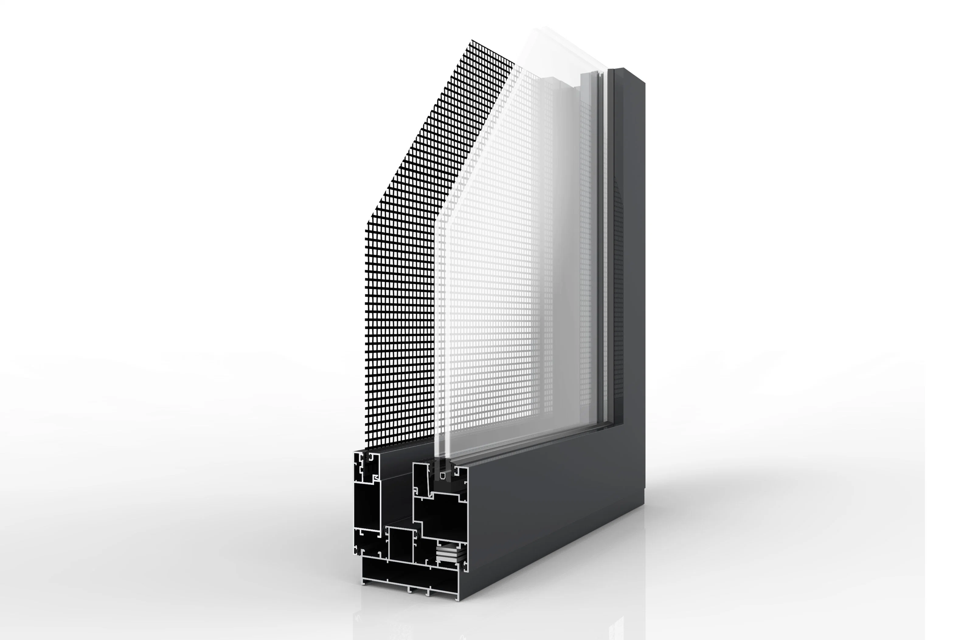 EPE Foam and Plywood Safety Packing New Design Aluminium Casement Window