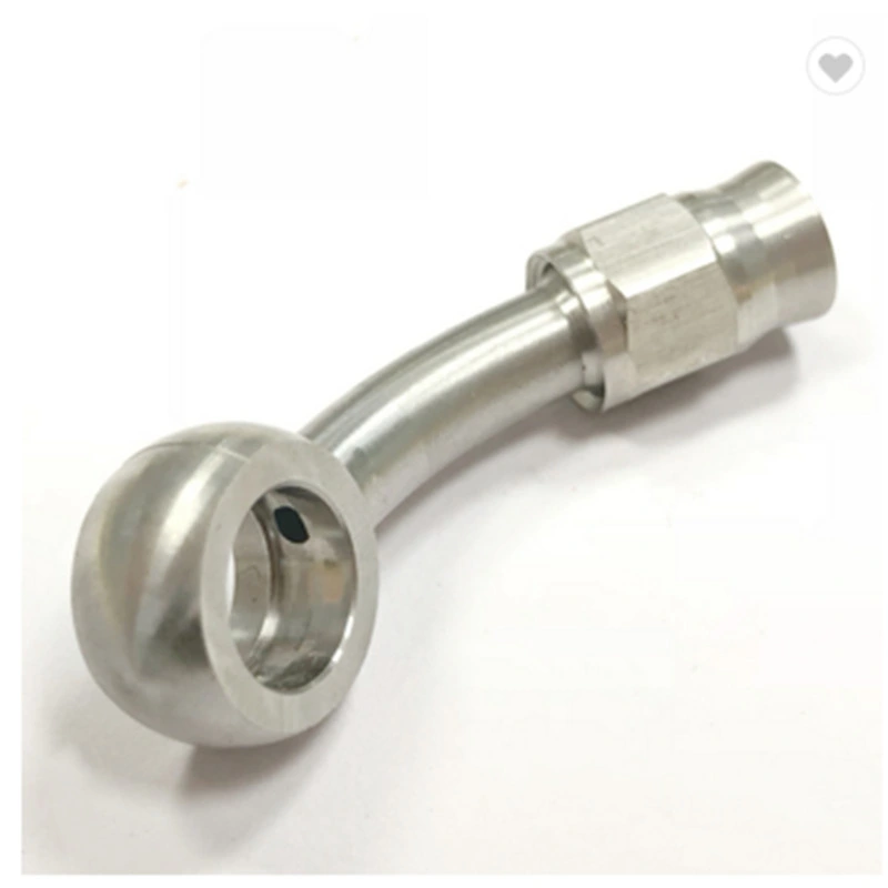 Stainless Steel Banjo Bolt An3 -3 an Straight to 10.2mm (3/8") Fitting Hose End