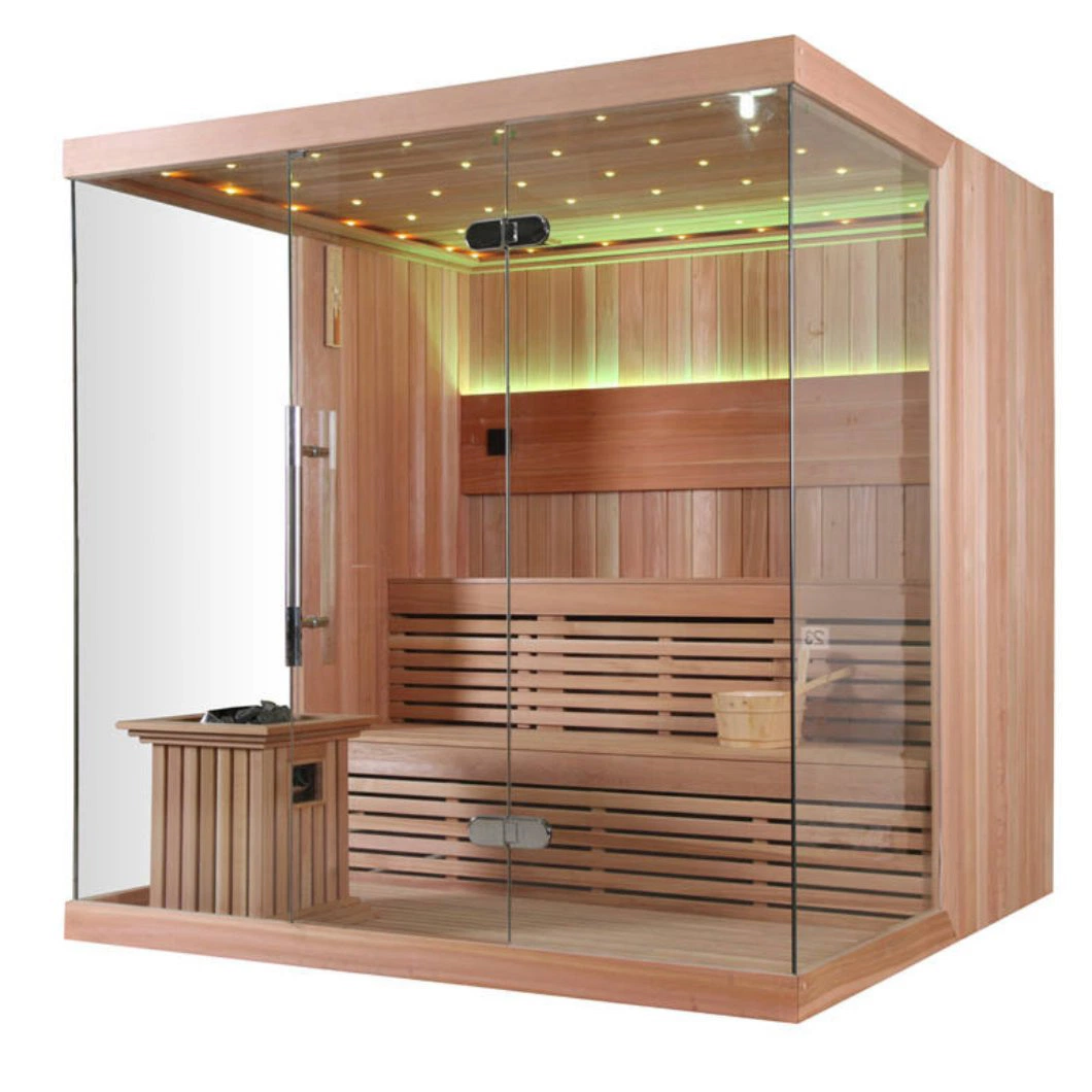 Qian Yan cabina de ducha independiente China combinado Sauna y.. Baño de vapor Fabricante OEM personalizado Diamond Bandeja forma Smart Sauna Y baño de vapor