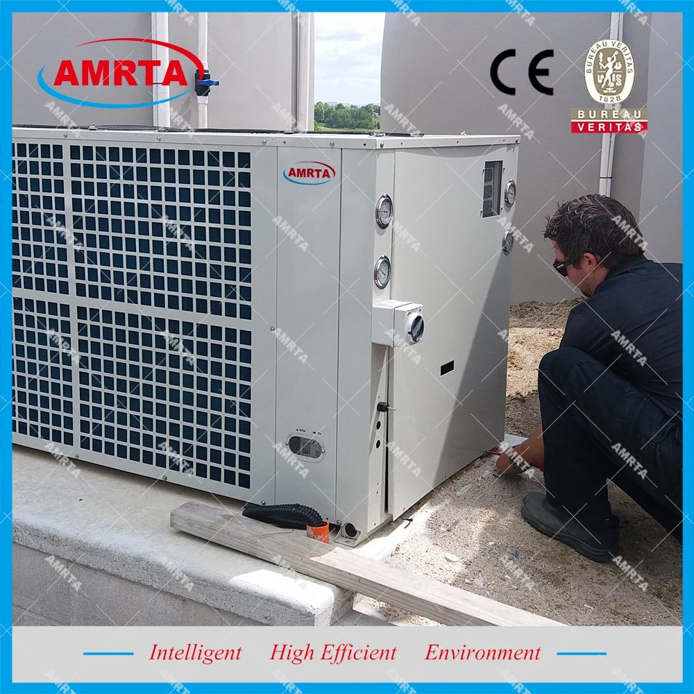 Rolo modular de 60 kW e 80 kW com 130 kW de glicol de refrigeração sem baixas temperaturas Refrigerador de água/refrigerador industrial refrigerado a ar para plástico/injecção de refrigeração / Máquina têxtil