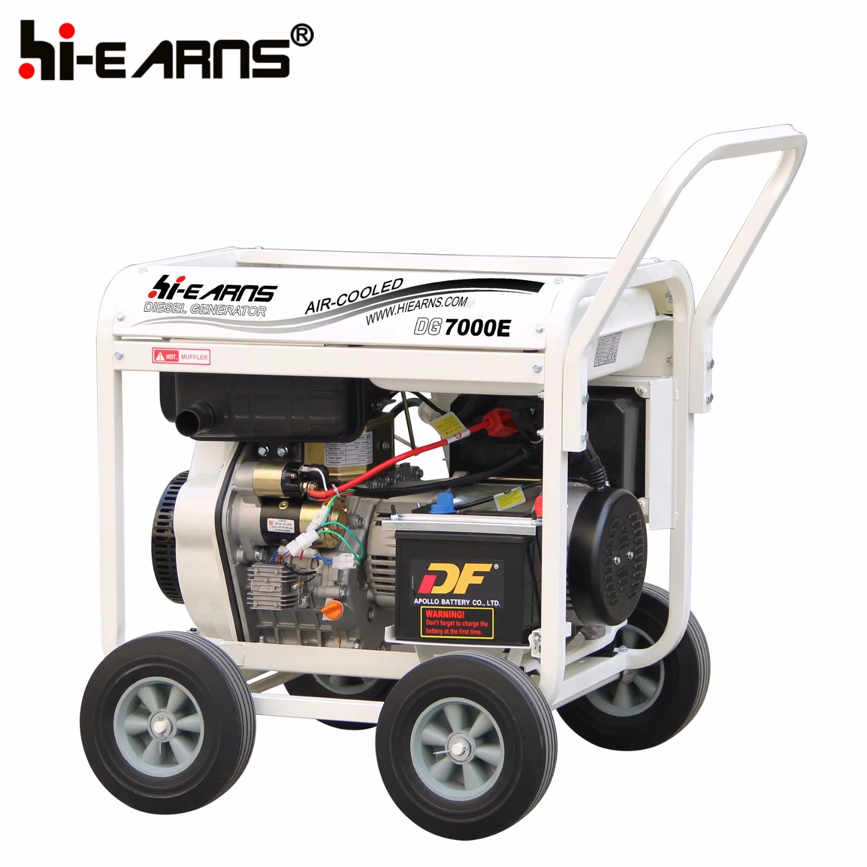 Great Quality 7kVA Open Frame Type Diesel Engine Power Generator (DG7000E3)