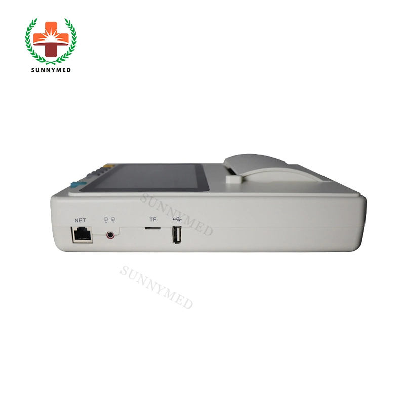 معتمد من قبل SY-H006 Medical Digital 6 Channel Electrosanograph Machine ECG CE