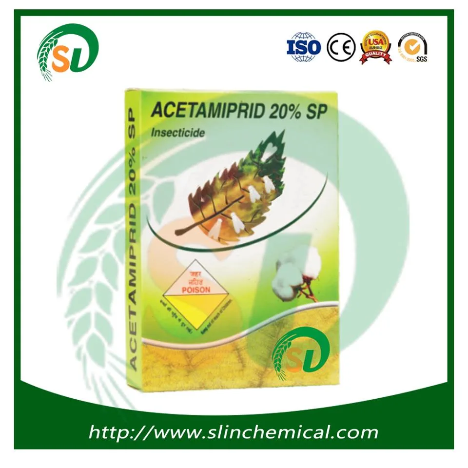 Insektenvernichter Acetamiprid 3%EC 20%SL 30%SL 20%Sp 25%Sp 10%WG (WDG) 20 % WG (WDG) 40 % WG (WDG) 70 % WG (WDG) 70 % WP 80 % WP