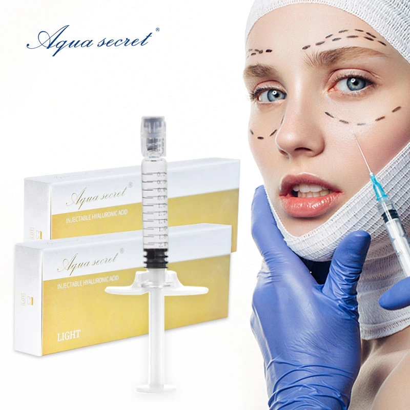 Wholesale/Supplier Manufacturer Injectable Face Lip Ha Crosslinked Hyaluronic Acid Dermal Filler Injection for Nose