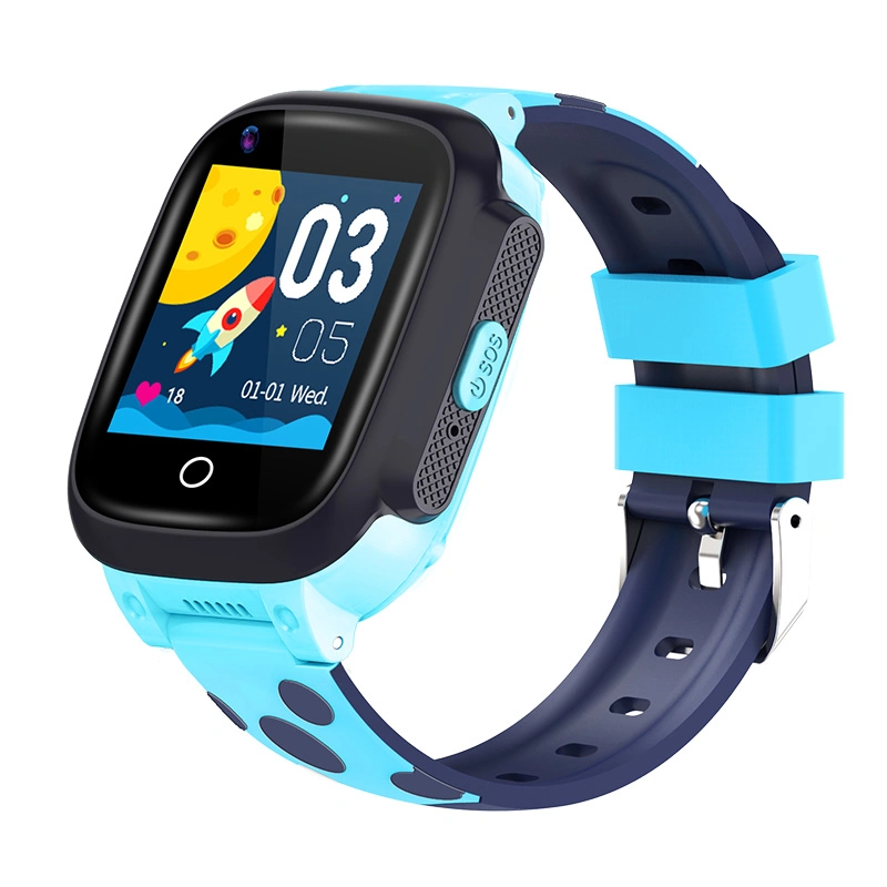 Heißer Verkauf China Fabrik 4G Videoanruf Wasserdicht IP67 Elternteil Steuern Sie Kinder Sicherheit Smart Watch Phone GPS Tracker mit Sos