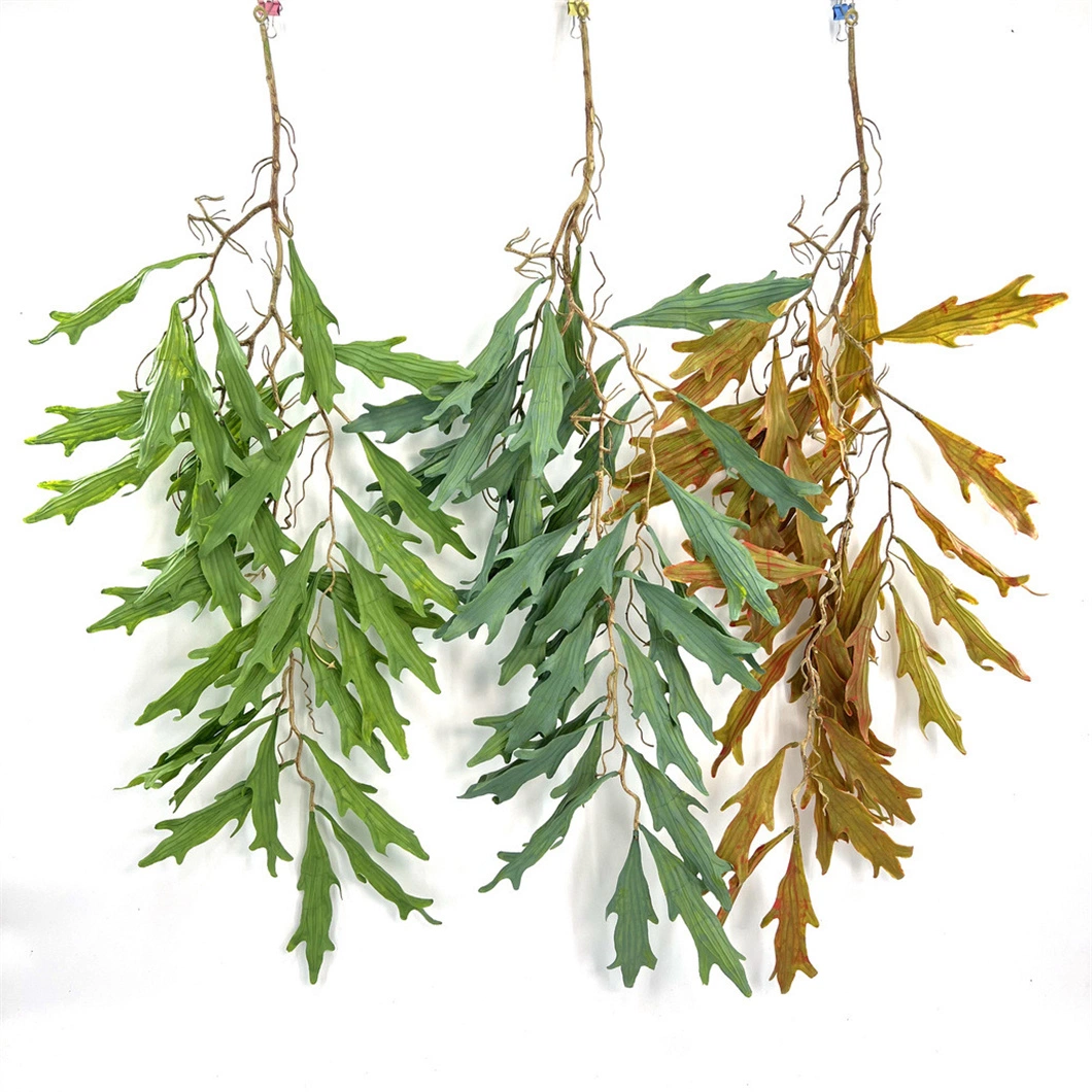 Artificial Willow Rattan Faux IVY Leaves Fern Foliage Vines Wall Hanging Bine Plant