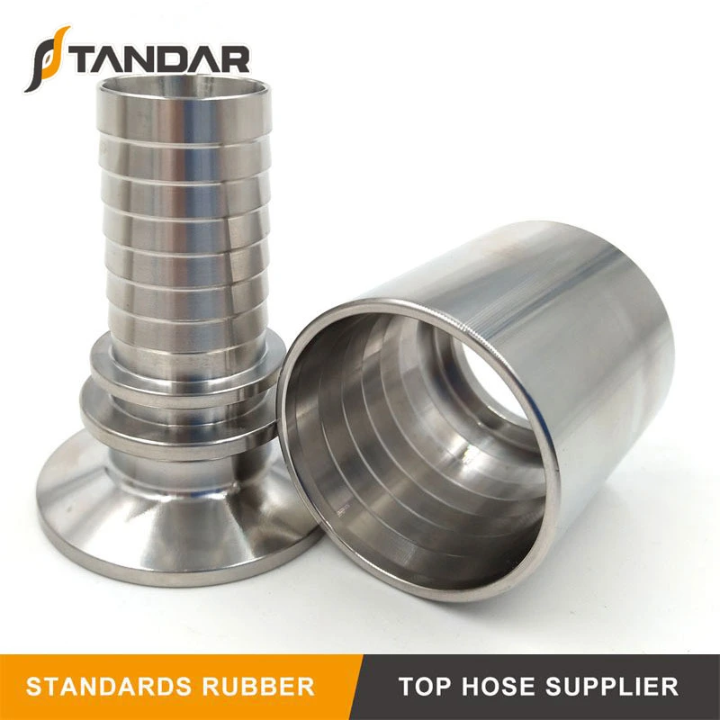 Sanitary Stainless Steel Tri-Clamp Hose Coupling for Bioengineering Industry