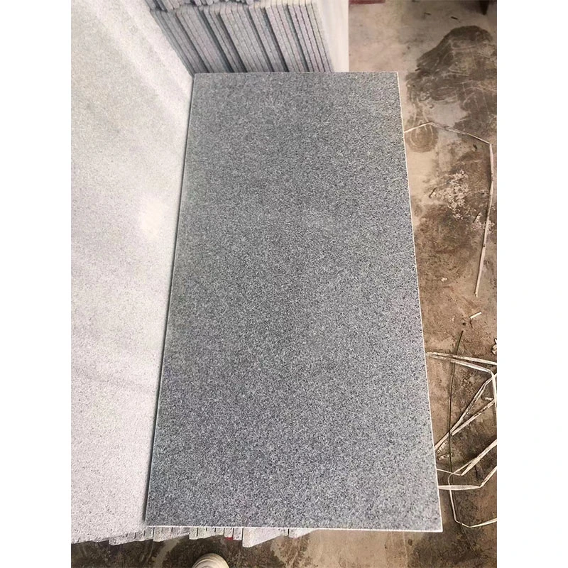 Flamed Dark Grey G654 Granite Padang Dark Granite for Outdoor Kerbs, Paving Tiles Wholesale/Supplier Price