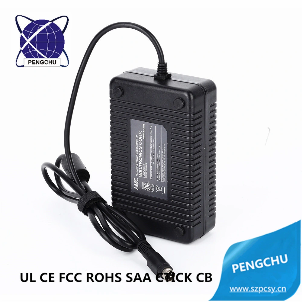 UL CE RoHS FCC ETL SAA CB Approved AC to DC 96W 12V Power Adaptor 8A Power Supply for 3D Printer Audio Equipment