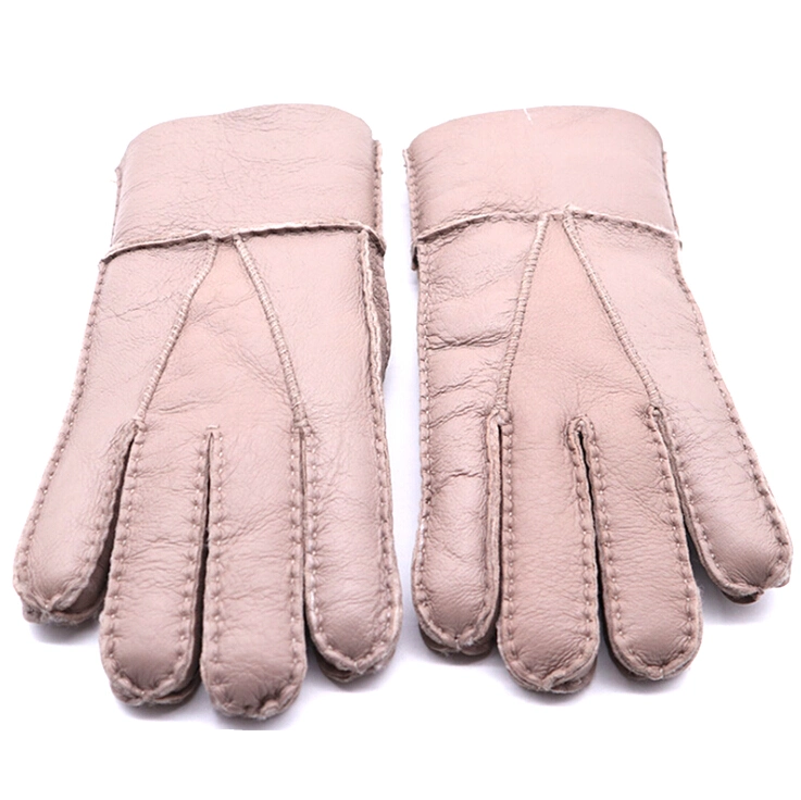 Hot Sales Mens Fashion Black Dress Leather Gloves Keep Warm Cashmere Lining for Texting Driving Winter