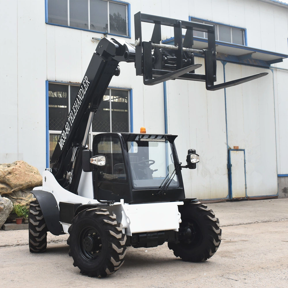 Steel Camel 3ton Telescopic Forklift 4X4 Telehandler with Platform for Sale