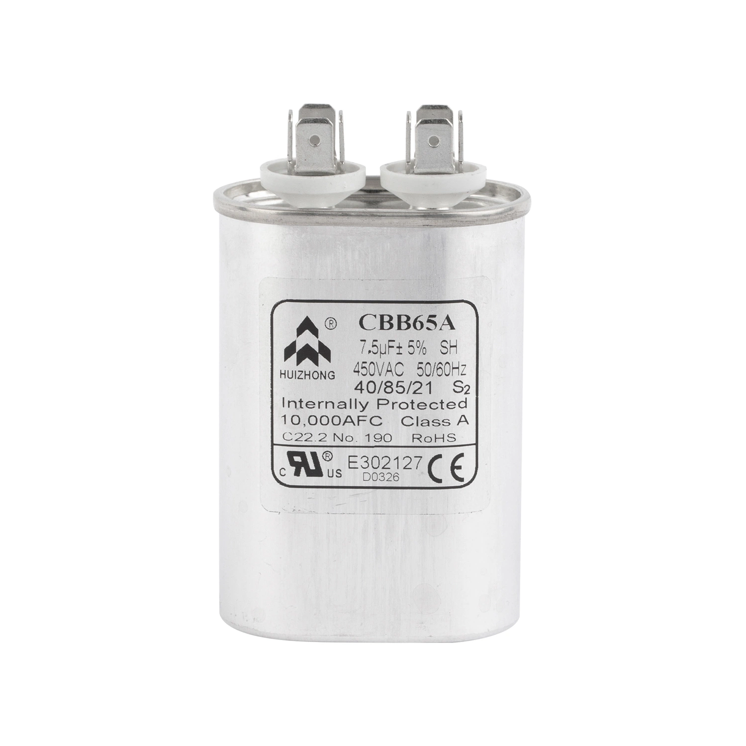 Capacitor Qualified by UL. VDE. CE. CQC