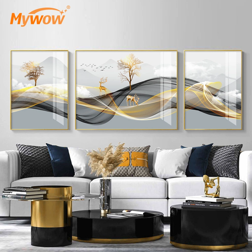 High Quality Contemporary Fashion Design Art Work Oil Painting for Home Decoration