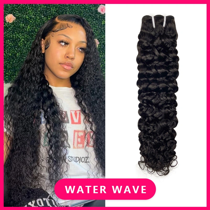 Fblhair Neue Remy Soft Curly Wasser Welle Haarweben für Verkauf