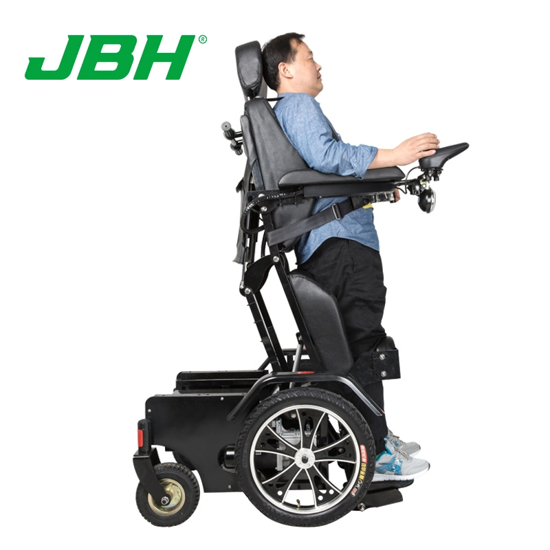 China Top Medi New Power Electric Standing Wheelchair for Spine Support