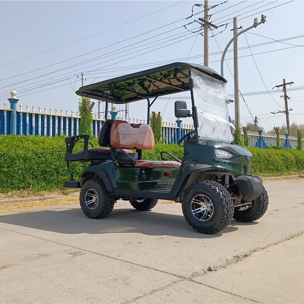 Nuevo carro de golf eléctrico 72V 5kw de vehículos eléctricos carros de golf para adultos 4 Asiento Mini Coche eléctrico