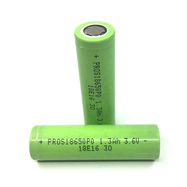 Bateria de lítio recarregável de alta velocidade de 1300 mAh 15c 10c 5c 18650 Para berbequim elétrico manual