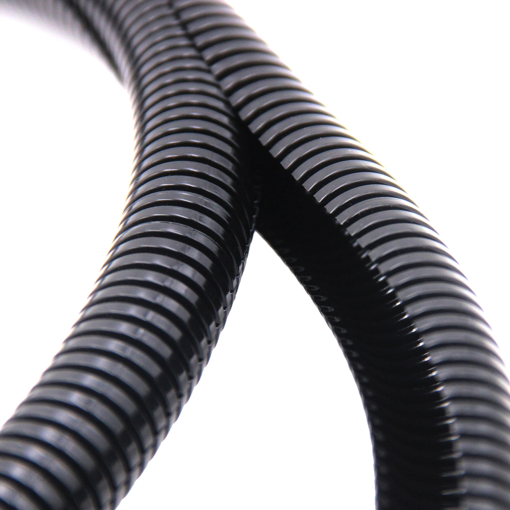 Double Slit Corrugated Conduits Divisible Cable Conduit Protection Tube