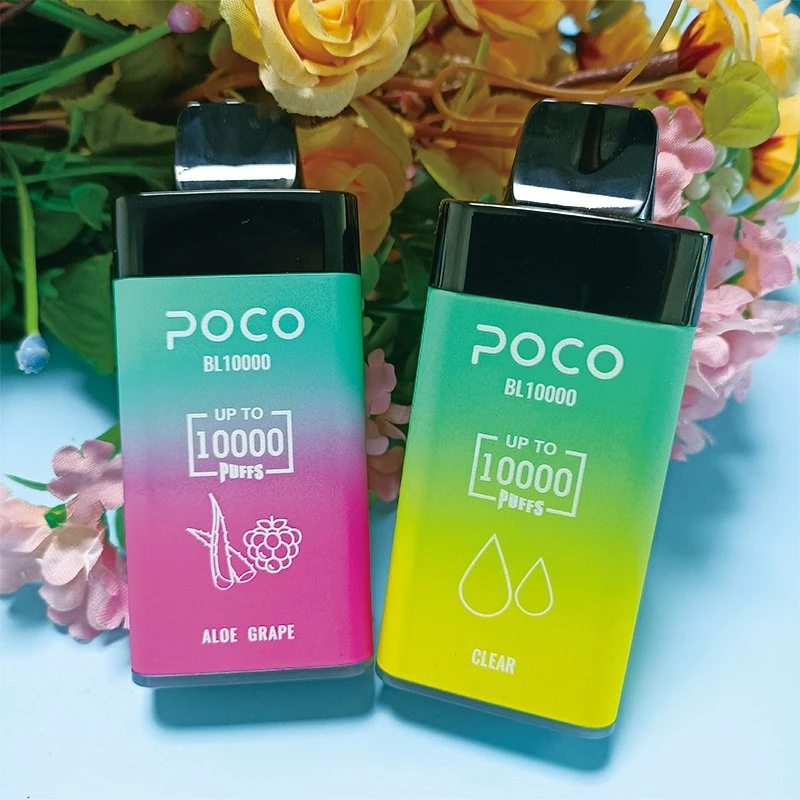 Poco 10000puffs VAPE desechable puede ser entregado en aproximadamente cinco Días directamente desde el almacén de ultramar malla bobina 20ml 0%2%5%0/2/5