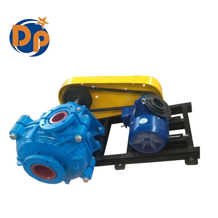 Horizontal Centrifugal Dewatering Mining Slurry Pump with Electric Motor Driven, Mining Pump