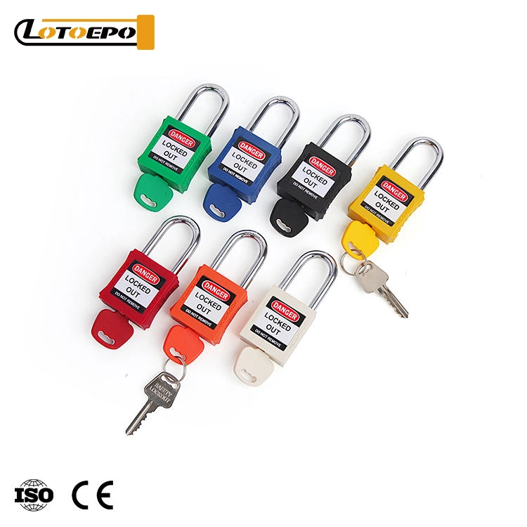 Lockout Tagout Locks, Safety Padlock, Keyed Differently Loto Safety Padlocks for Lock out Tag out Kits Station