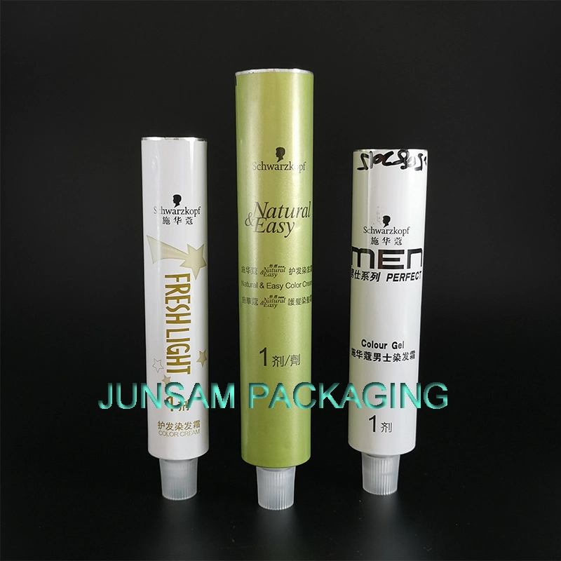 Cosmetic Tube Aluminum Packaging Collapsible Container 6 Color Offset Printing Prompt Lead Time