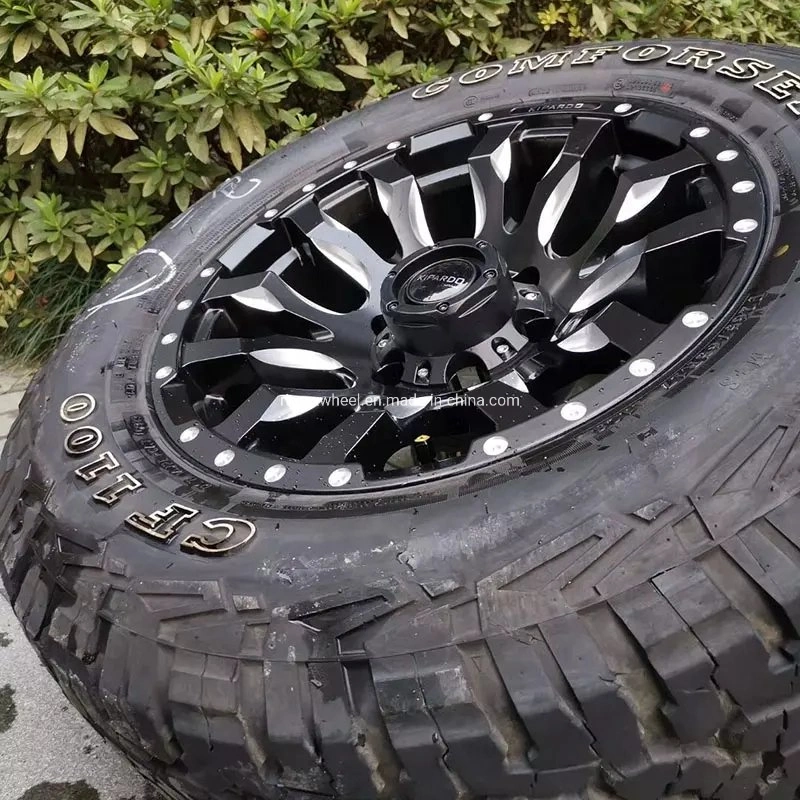 Kipardo 17X9 20X9 17-дюймовый 6X139.7 5X127 6X135 низкого давления литой алюминиевый Offroad колеса грузовика для подборщиков