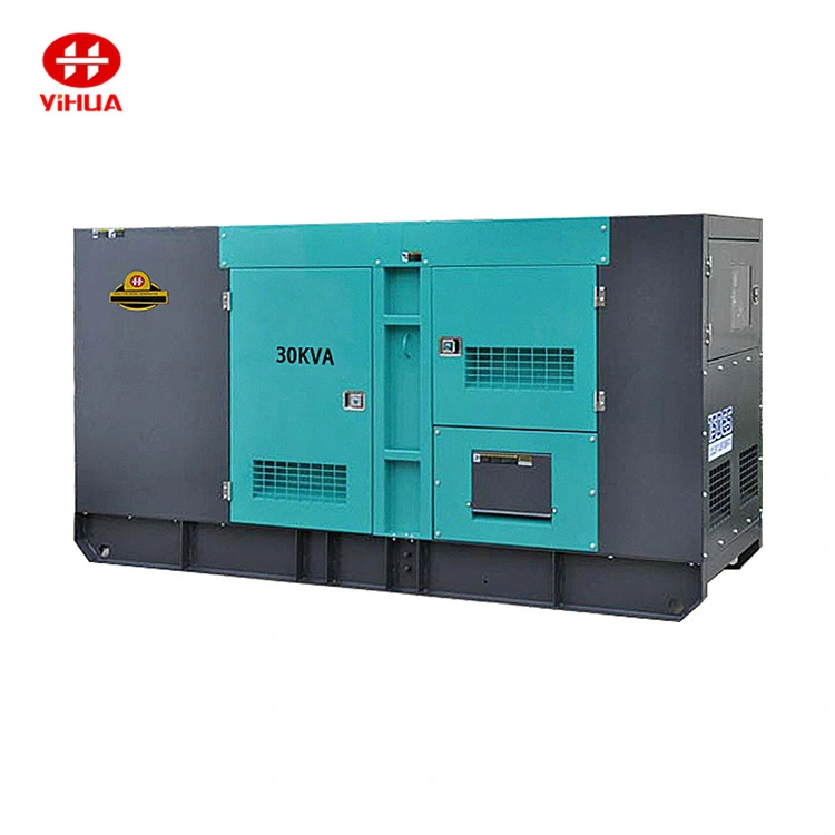 20kw/25kVA Cum-Min with Stamford Alternator Silent Type Electric Diesel Power Generator Set