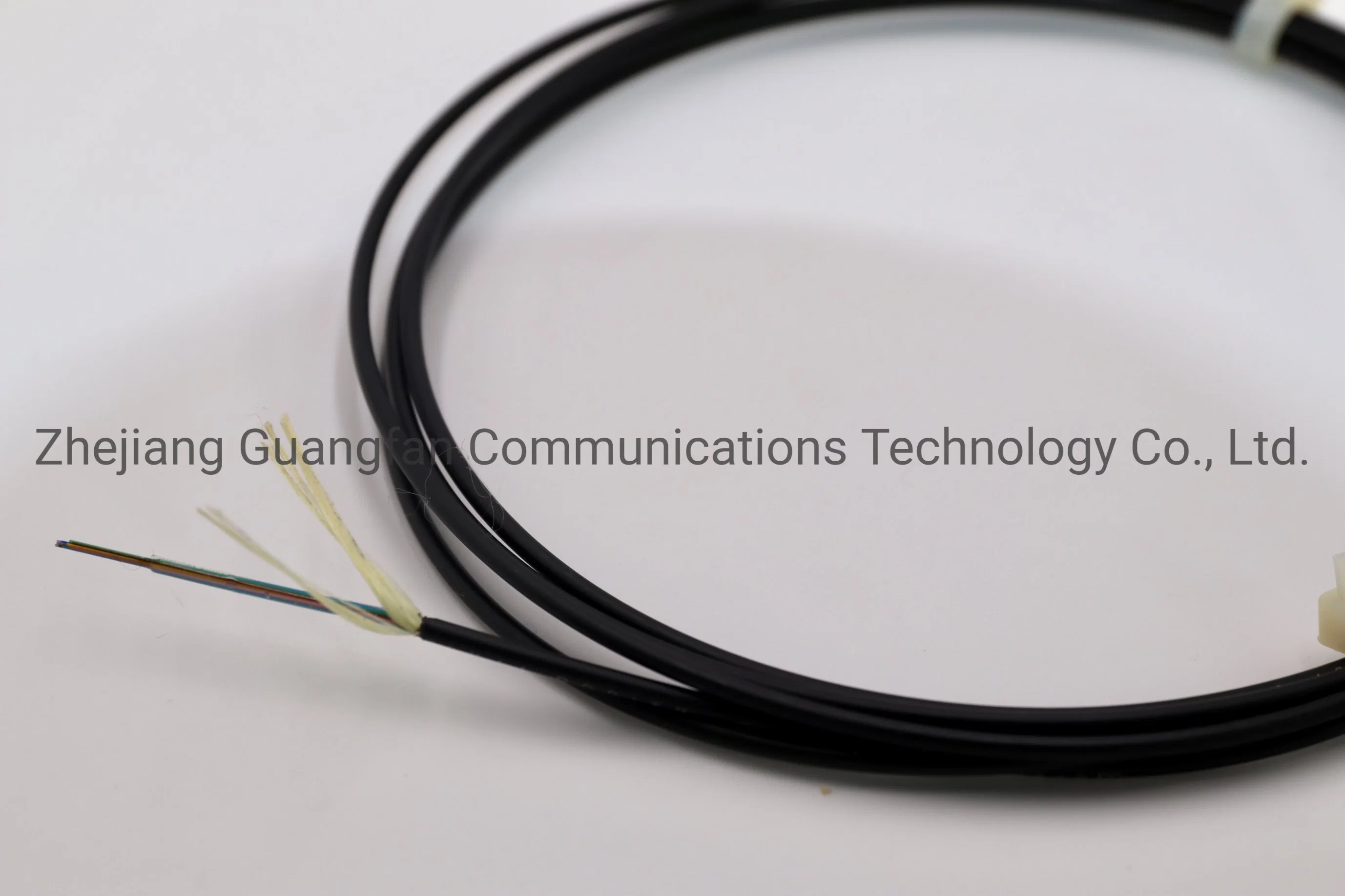 Optic Fiber Single-Mode Micro Cable HDPE Central Loose Tube Aramid Yarns